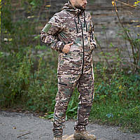 Теплый военный костюм ВСУ Мультикам/ Камуфляжный маскировочный костюм/ Армейская тактическая форма Мультикам