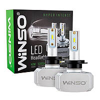 Автолампа Winso LED H7 12/24V 40Вт 5000Лм 6000K PX26d CSP Chip 2шт (792700)