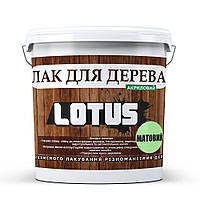 Лак акриловый для дерева LOTUS Прозрачный Матовый, 0.5 л