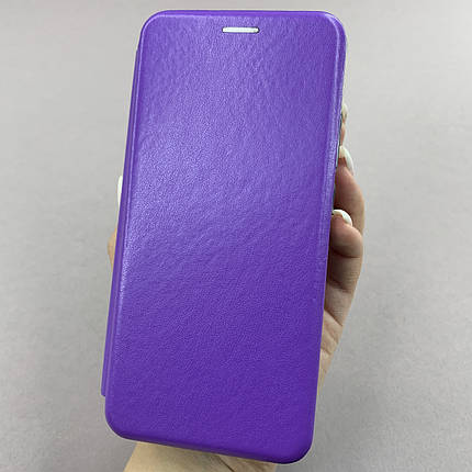 Чохол-книга для Xiaomi Redmi 9С книжка з підставкою на телефон сяомі редмі 9с фіолетова stn, фото 1