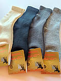 Шкарпетки жіночі махрові вовна Термо Lomani р.36-41 висока гумка, фото 2