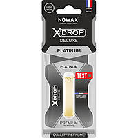 Автомобильный Ароматизатор целлюлозный с капсулой Nowax серия X Drop Deluxe - Platinum (NX00067) | Аромат: Парфуми