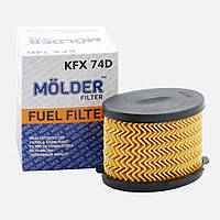 Фильтр топливный Molder Filter KFX 74D (WF8177, KX84DEco, PU1021X) (KFX74D)