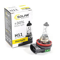 Галогеновая лампа Solar H11 24V 70W PGJ19-2 Starlight +30% (2411)