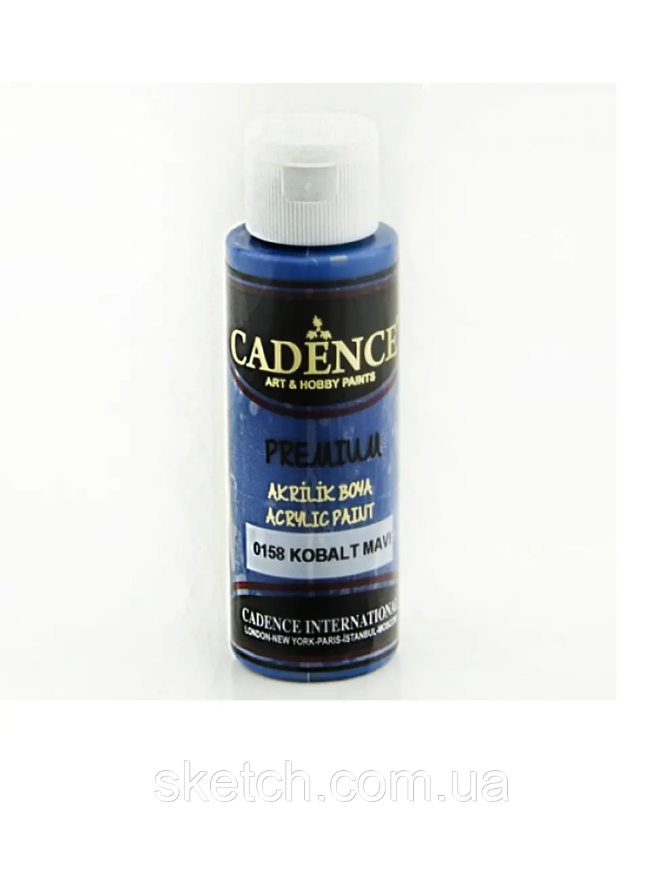 Акрилова фарба Cadence Premium Acrylic Paint, №0158 Кобальт синій, 70мл, фото 1