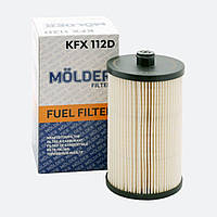 Фильтр топливный Molder Filter KFX 112D (WF8392, KX222DEco, PU816X) (KFX112D)