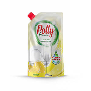 Засіб для миття посуду POLLY лимон дой-пак, 500мл (PO51257)