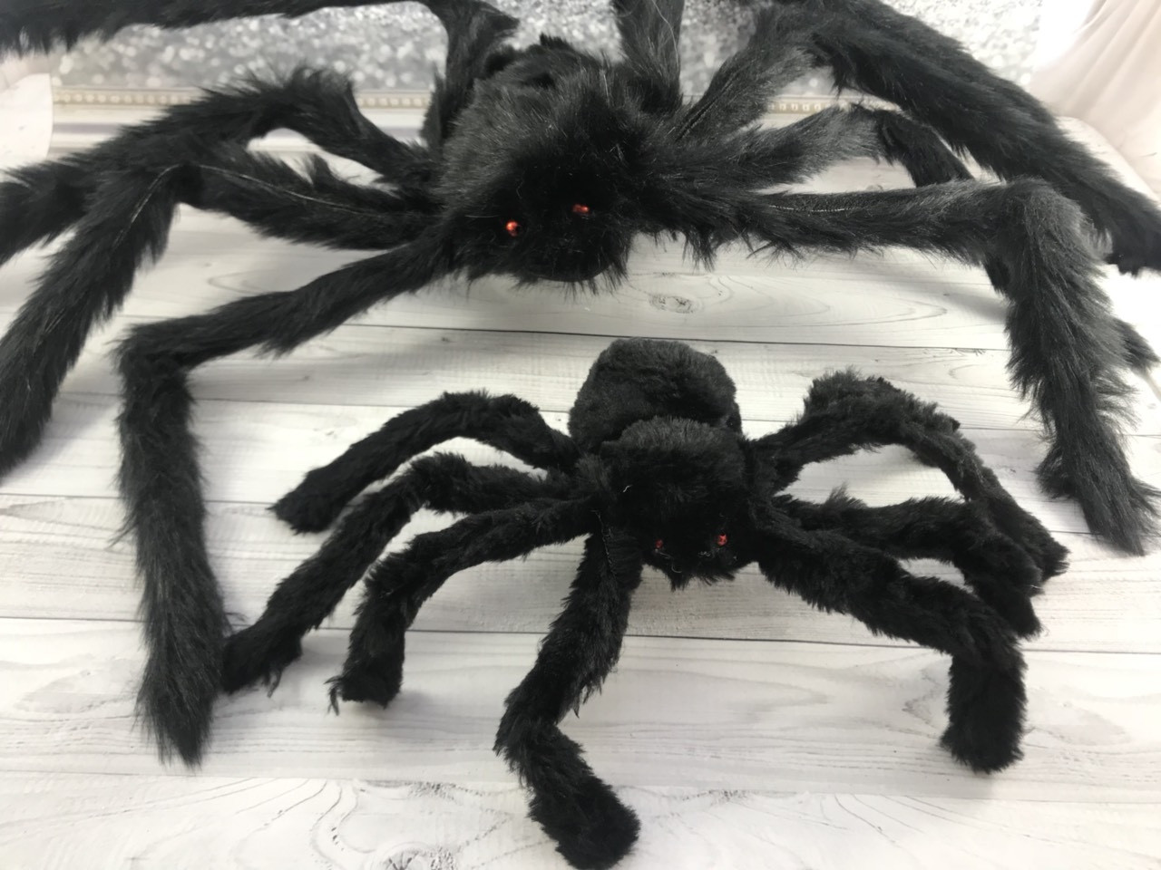 Павук із штучного хутра на Хеллоуїн, ~30 см