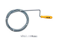 Трос пружний для чистки каналізаційних труб VOREL, Ø= 6 мм, l= 3 м [18/36] Baumar - Доступно Каждому