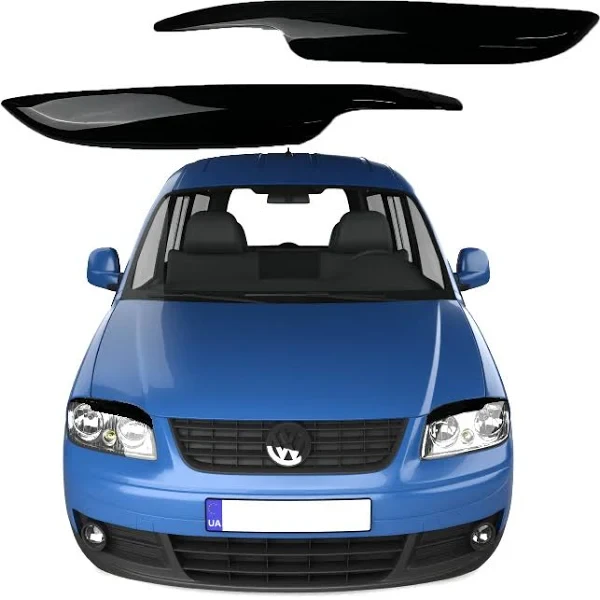 Вії (Реснічки) на фари VW Caddy III фургон 2004-2010 AV-Tuning