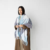 Шарф теплий Клітинка (кашемір) 180х70 см.