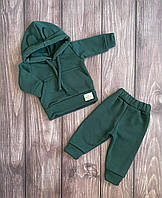 Спортивный костюм (свитшот + штаны) для мальчика Baby Ball 68 см Зеленый (ок6080)