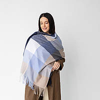 Шарф теплий Клітинка (кашемір) 180х70 см.