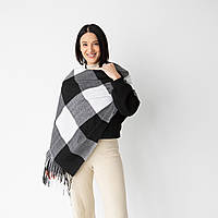 Шарф теплий Клітинка (кашемір) 180х70 см.