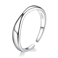 Серебряное кольцо "Океанская волна"