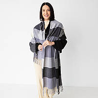 Шарф теплий Клітинка (кашемір) 180х70 см.