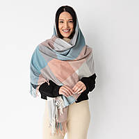 Шарф теплий Клітинка (кашемір) 180х70 см.
