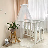 Балдахін Універсальний із зірочками XL білий