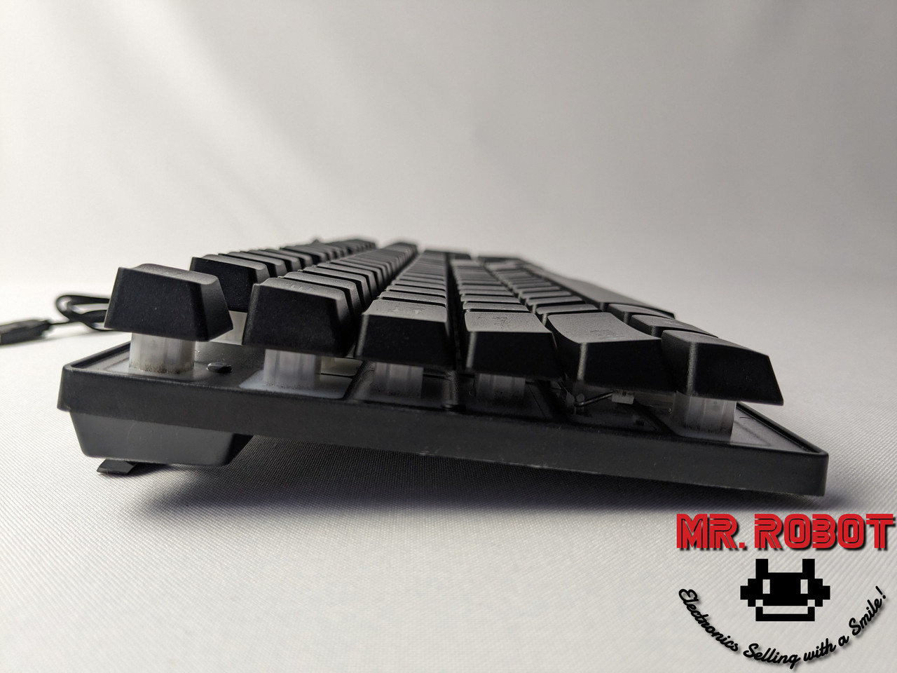 Эргономичная бесшумная, игровая/офисная клавиатура как механическая с ...