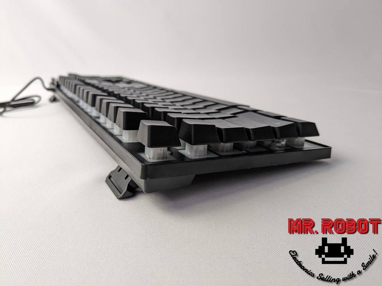 Эргономичная бесшумная, игровая/офисная клавиатура как механическая с ...