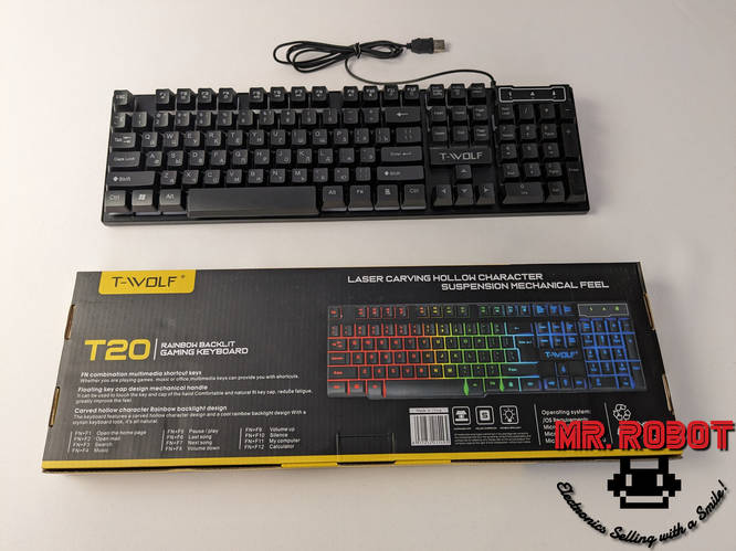 Эргономичная бесшумная, игровая/офисная клавиатура как механическая с ...