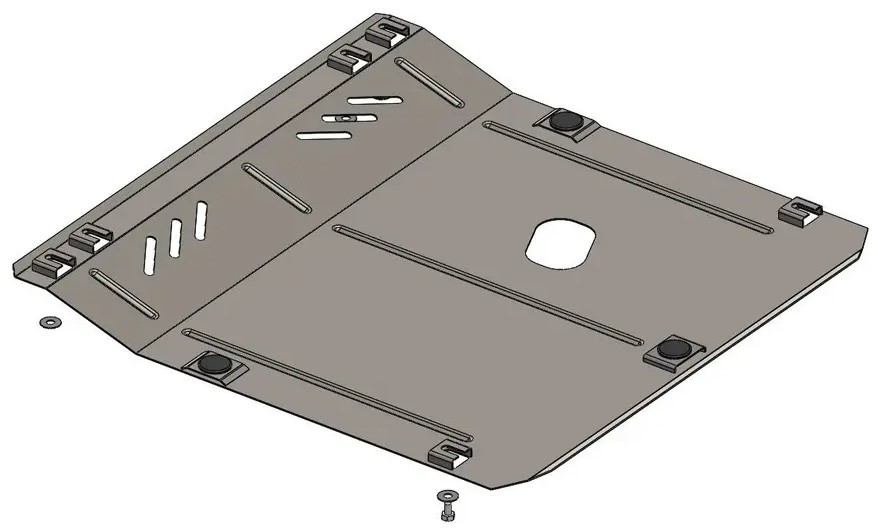 Захист двигуна Opel Mokka (2012-2021) Кольчуга, фото 1