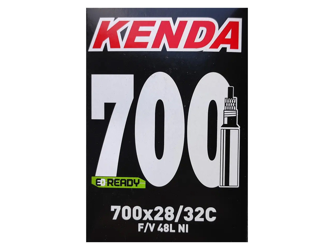 Камера велосипедна Kenda 700 x 28C/32C (28/32-622/630) FV Presta, ніпель 48 мм