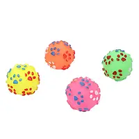 Іграшка для собак Eastland різнокольоровий м'яч 6 см (вініл)