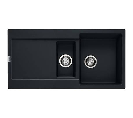 Кухонна мийка Franke Maris MRG 651-97 - чорний матовий/хром, фото 1