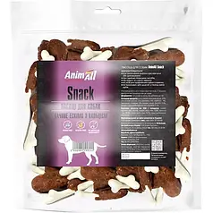 Ласощі для собак AnimAll Snack качине ескімо із кальцієм 150 г