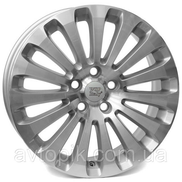 Литі диски WSP Italy Ford (W953) Isidoro R17 W7 PCD5x108 ET52.5 DIA63.4 (silver polished)