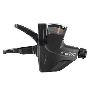 Манетка MicroSHIFT права 8s з індикатором, тросик L2140 (SL-M6285-R)