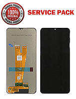 Дисплейный модуль (экран) для Samsung A045 Galaxy A04 чёрный Оригинал 100% SERVICE PACK
