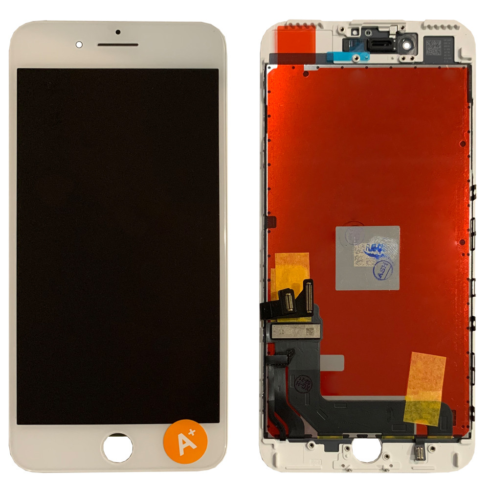 Дисплей (модуль) iPhone 7 Plus (A1661/A1784/A1785) Білий 100% Org (ПЕРЕКЛЕН)