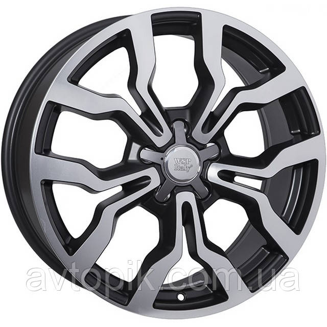 Литі диски WSP Italy Audi (W565) Medea R18 W7.5 PCD5x112 ET51 DIA57.1 (dull black polished)