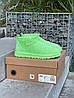 Зимові Жіночі Черевики UGG Classic Ultra Mini Parakeet Green / УГГ Класик Ультра Міні Паракит Зелені, фото 9