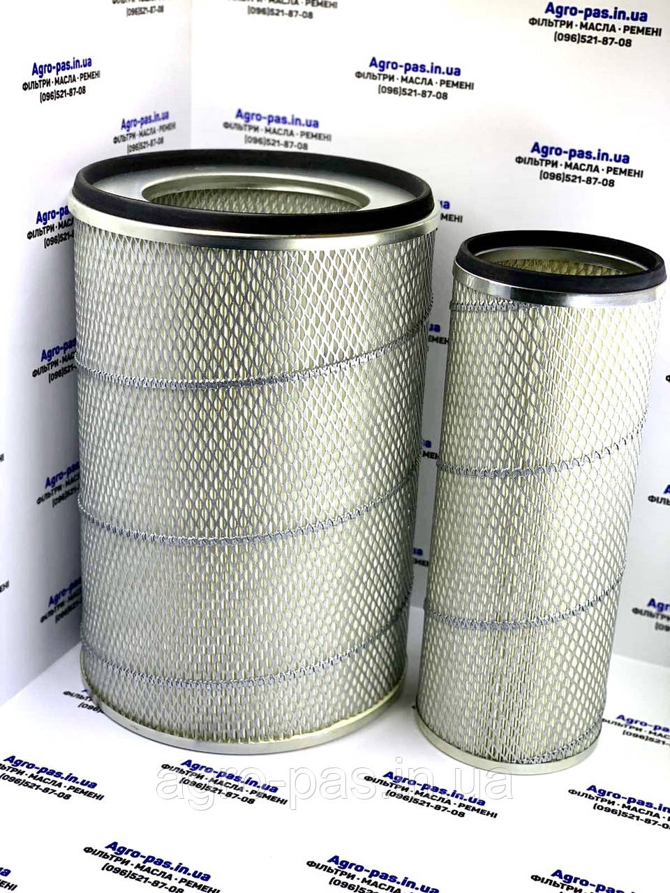 Фільтр повітряний В-008, 250И1109080, 250И-1109080-02 (Дон-1500Б, ЯМЗ-238АК) (Нива А-41) (Акрос, Єнісей, ХТЗ), фото 1