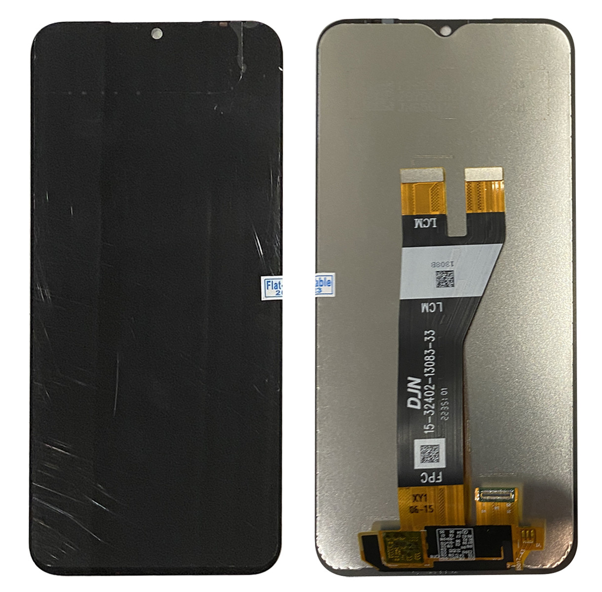 Дисплейний модуль (екран) для Samsung A14 (A145), A14 5G (A146) Small Port Чорний (PRC)