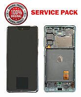 Дисплейный модуль (экран) для Samsung G780 Galaxy S20 FE c рамкой Blue Оригинал 100% SERVICE PACK GH82-24220A