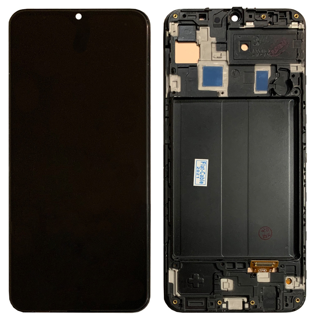 Дисплейний модуль (екран) для Samsung A305 Galaxy A30 (2019) LCD OLED Ориг. розмір з рамкою (PRC)