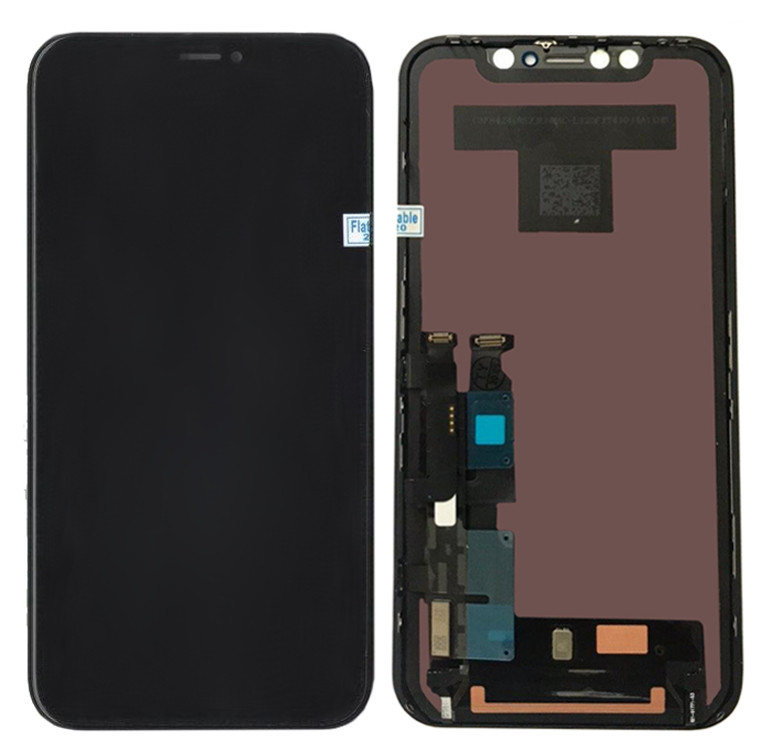 Дисплей (модуль) iPhone XR (A1984/ A2105/ A2106/ A2107/ A2108) Черный (PRC) XF