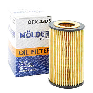 Фільтр масляний Molder Filter OFX 43D3 (WL7240, OX153D3Eco, HU7181K) (OFX43D3)