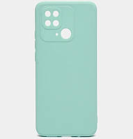 Чохол Fiji Soft для Xiaomi Redmi 10C силікон бампер блакитний