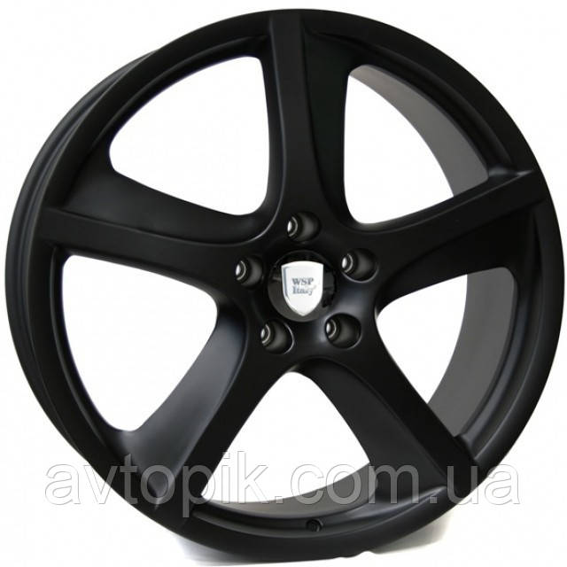 Литі диски WSP Italy Porsche (W1006) Cayenne R22 W10 PCD5x130 ET50 DIA71.6 (dull black)