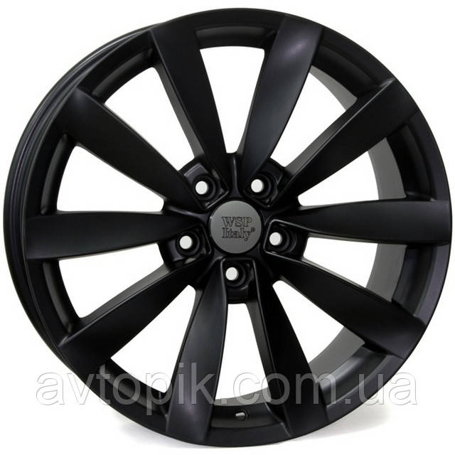 Литі диски WSP Italy Volkswagen (W457) Rostock R18 W7.5 PCD5x112 ET51 DIA57.1 (dull black)