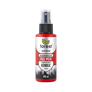 Спрей-репелент Forest Extreme від усіх літаючих та повзаючих комах 80мл (FR00532)
