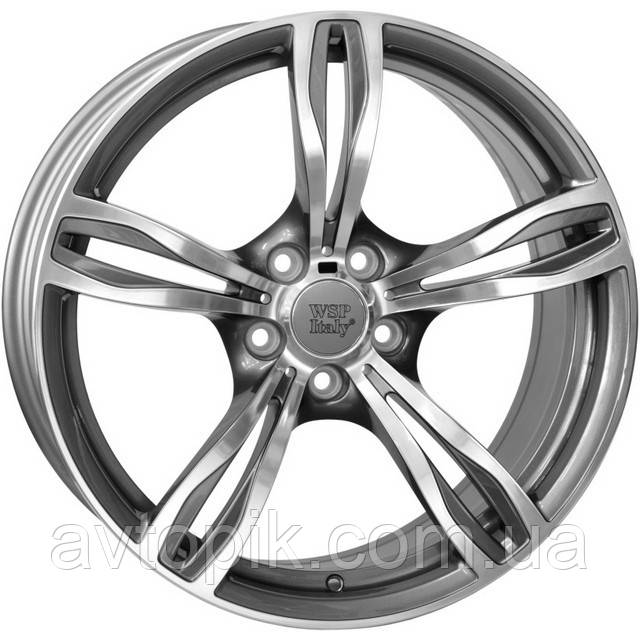 Литі диски WSP Italy BMW (W679) Daytona R19 W9 PCD5x120 ET44 DIA74.1 (anthracite polished)