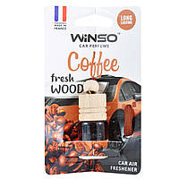 Автомобильный Ароматизатор Winso Fresh Wood Coffee, 4мл (530360) | Аромат: Кава