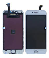 Дисплей (модуль) iPhone 6 (A1549/ A1586/ A1589) Белый Original заменен шлейф