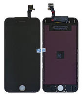 Дисплей (модуль) iPhone 6 (A1549/ A1586/ A1589) Черный Original заменён шлейф